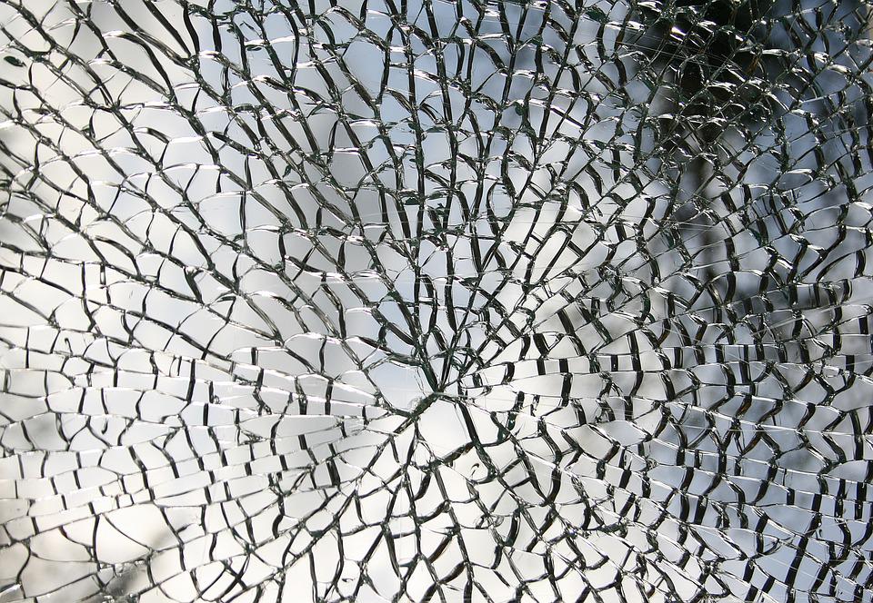 vitre brisée